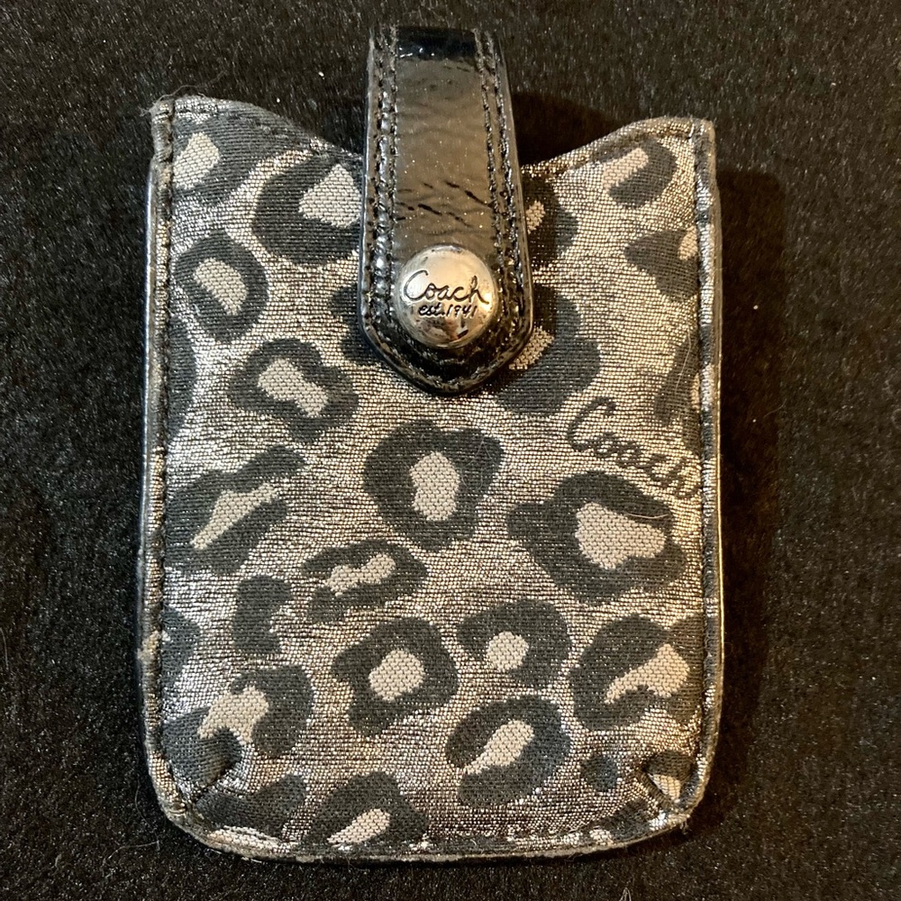 Coach card holder